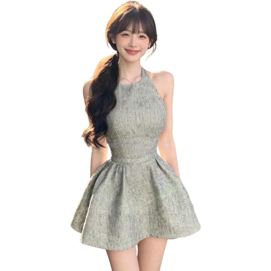 JBBCN Sleeveless Dresses Women's Image Color V Neck Moderate Short