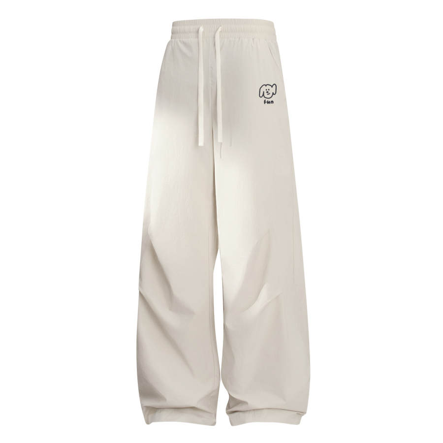 MINISO Casual Pants Unisex Moderate Parachute Pants