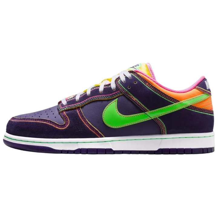 Nike Nike Dunk Low top Skateboard Shoes Men's Purple