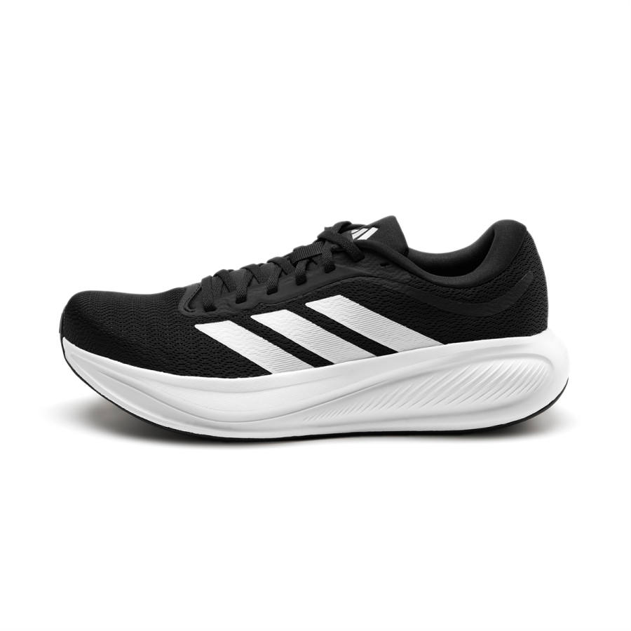 Adidas Adidas RESPONSE RUNNER 2 Cushioning Breathable Lightweight Running Shoes Unisex Black