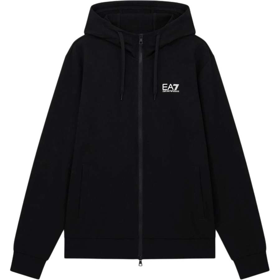 EMPORIO ARMANI EA7 FW24 Jackets & Coats Men's Black