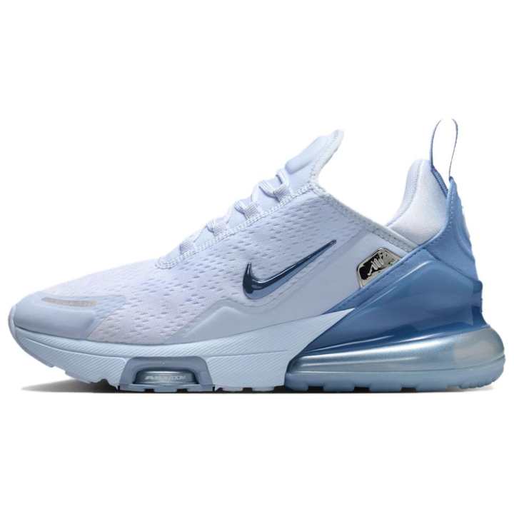 Nike Nike Air Max 270 Breathable Running Shoes Unisex Blue