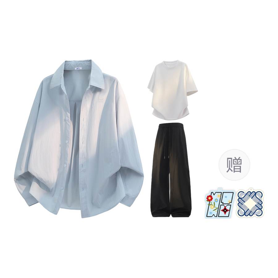 MIIOW Casual Sportswear Unisex Lapel Moderate