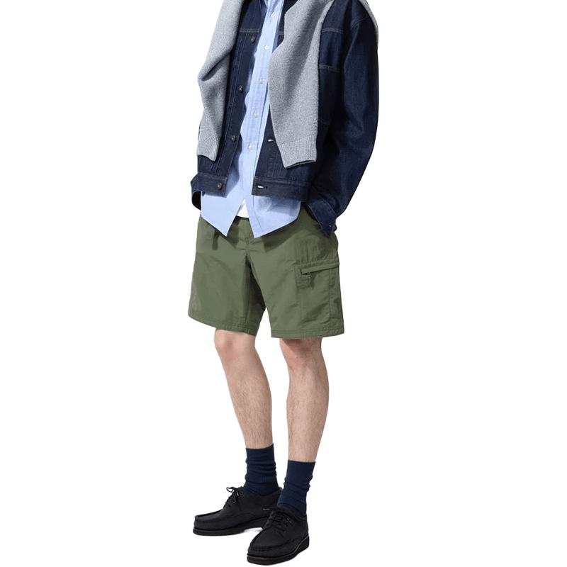 UNIQLO Cargo Shorts Men's Dark Olive Moderate