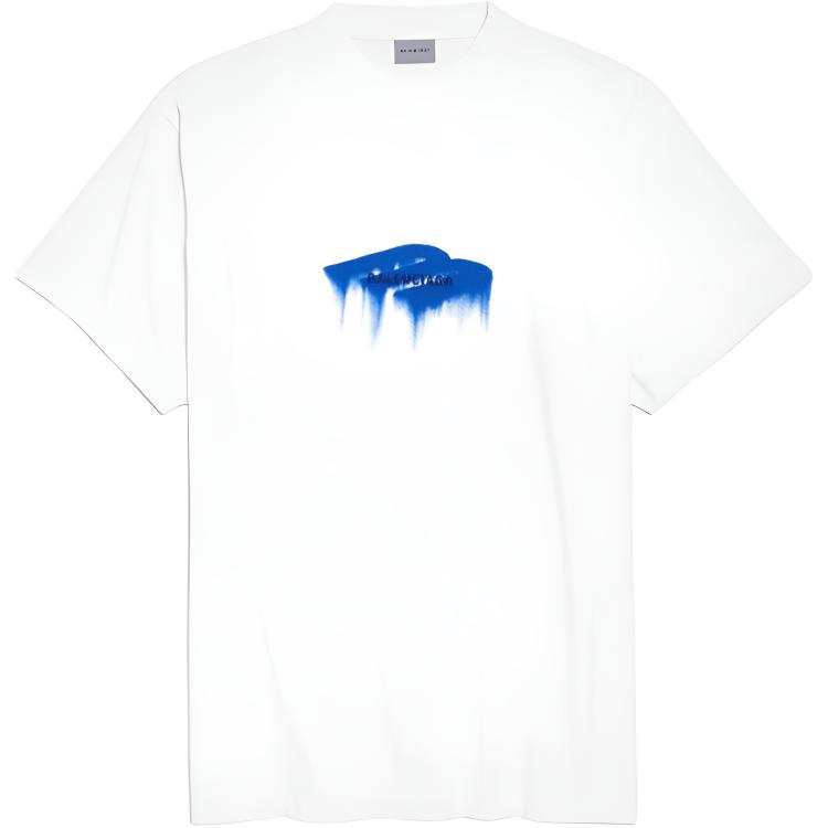Balenciaga short-sleeve graphic-print T-shirt