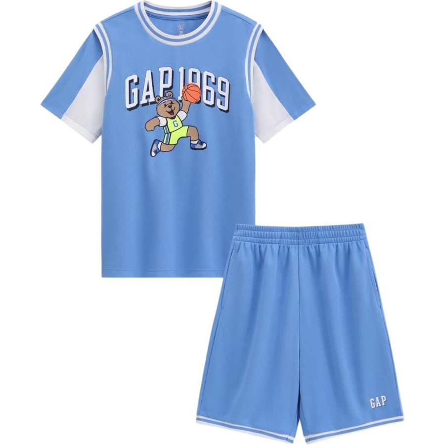GAP Kids Casual Sportswear Crew Neck Moderate