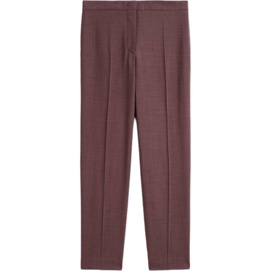 COS Casual Pants Women's Russet Moderate Straight Fit Pants