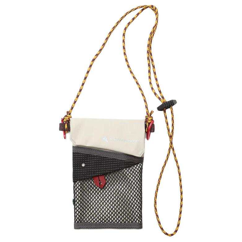 Klattermusen Nylon Crossbody Bags Unisex Butter Gray