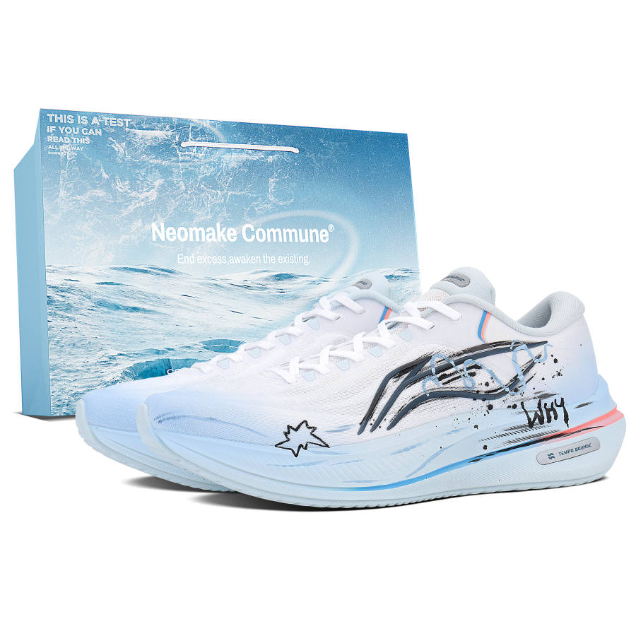 Li-Ning Li Ning Yueying 5 Running Shoes Unisex Low Top Blue