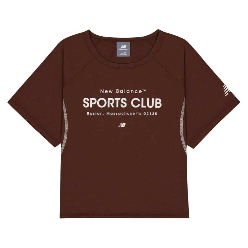New Balance New Balance T Shirts Women's ABJ Crew Neck Moderate