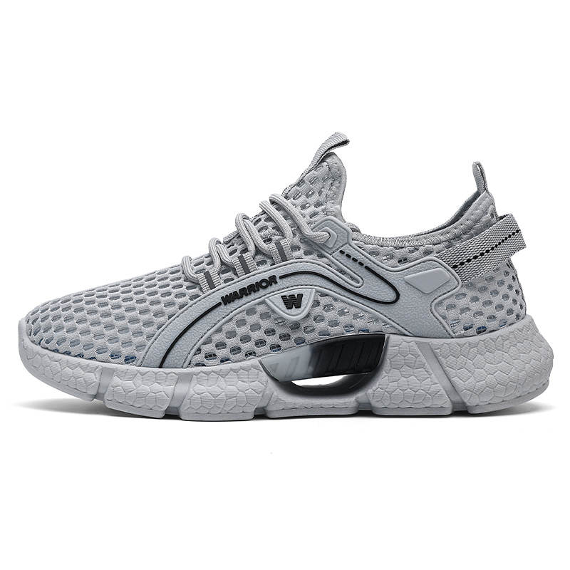 Warrior Cushioning Height Increasing Abrasion Resistant Lightweight Breathable Low top Casual Shoes Men's