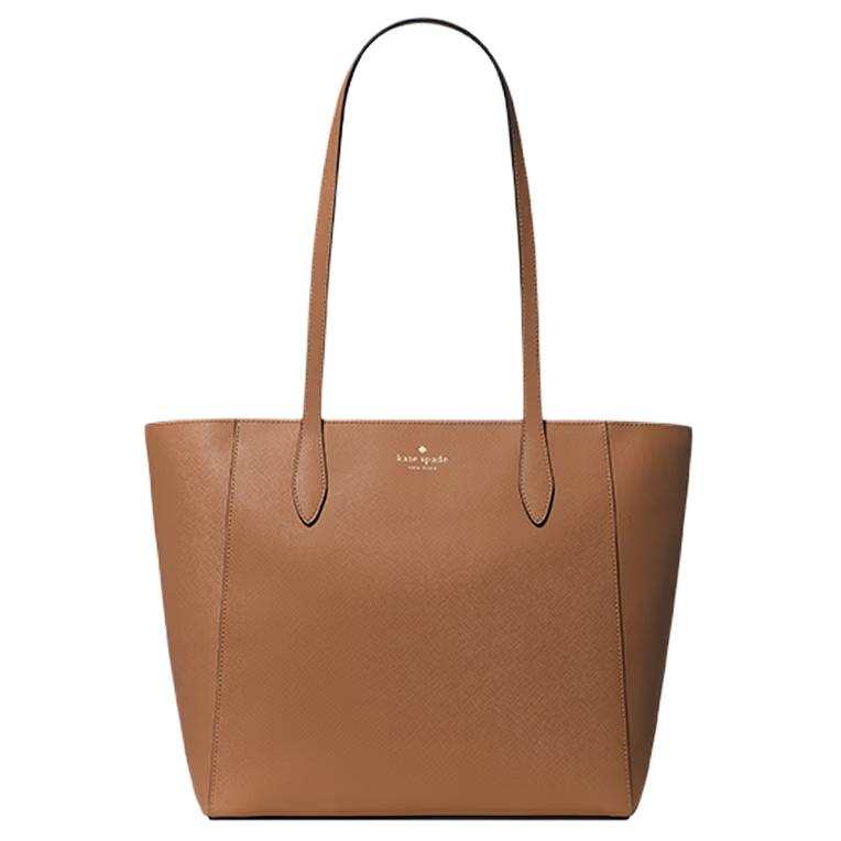 Kate Spade PVC Tote Bag, Shoulder Bag Regular Women's Caramel