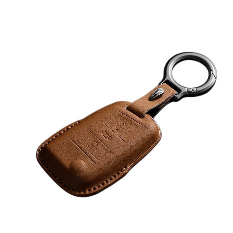 Lnga Landgre Car Key Pouch Compatibility With Volkswagen Jetta/Bora/Tiguan/Tharu/Lef/CC/Passat/Polo/T Roc