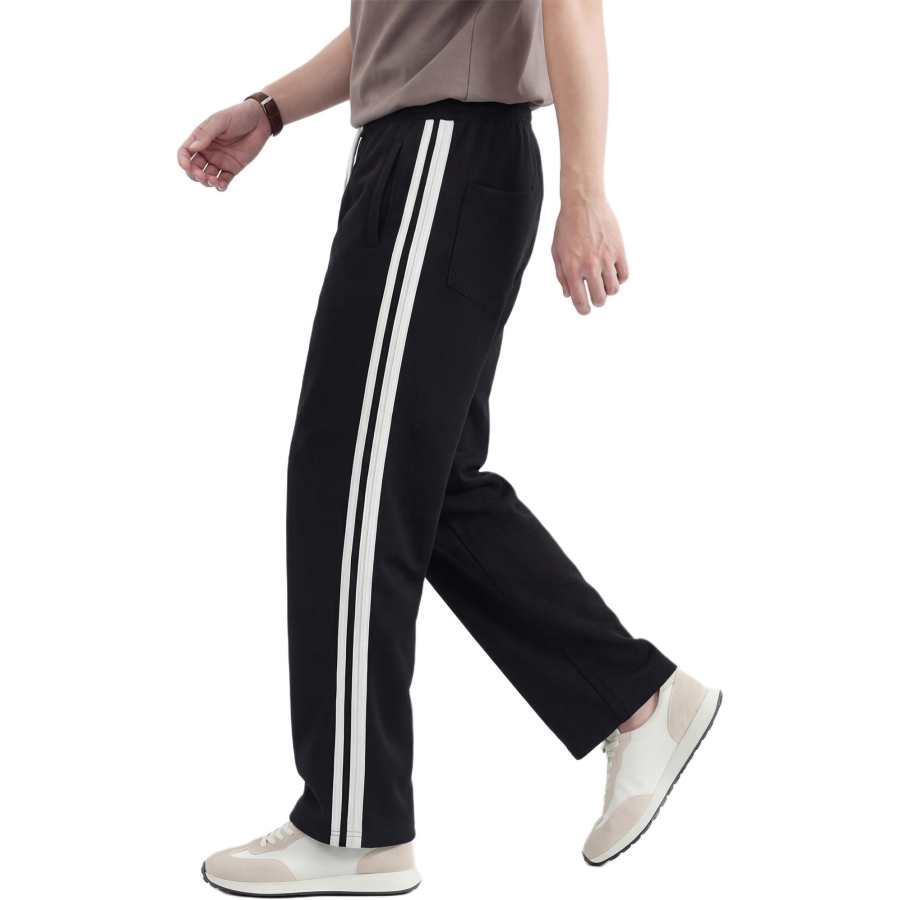 Hodo Casual Pants Men's Moderate Straight Fit Pants