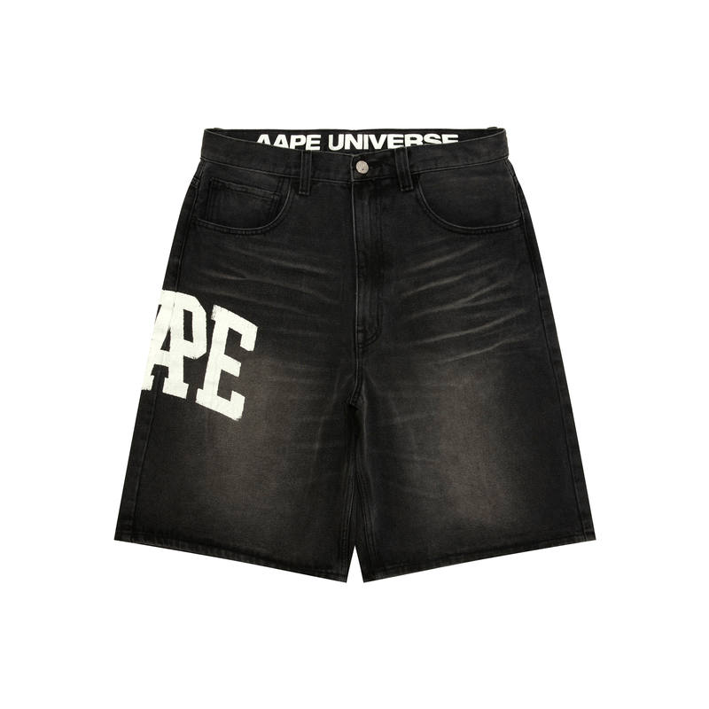 Aape Aape Denim Shorts Men's Moderate