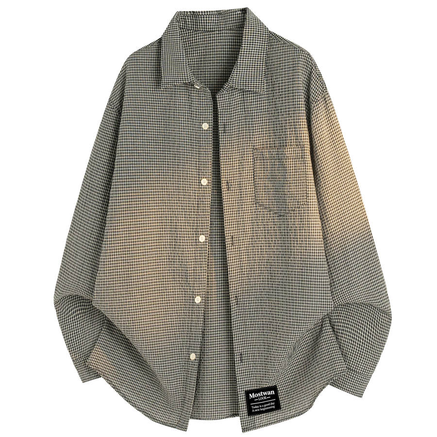 MostwantedLab Shirts Unisex Lapel Moderate Shirt