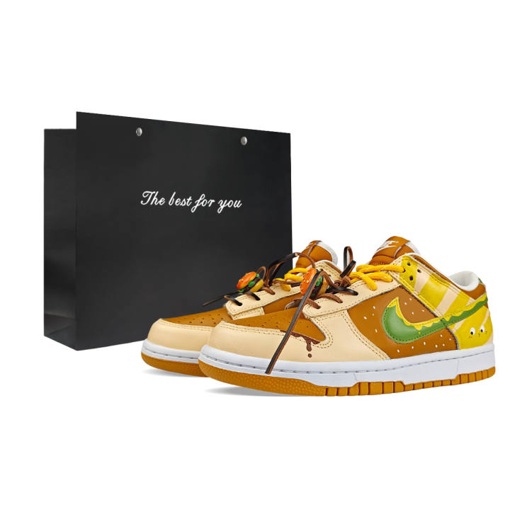 Nike Nike Dunk Low top Skateboard Shoes Men's Light Brown