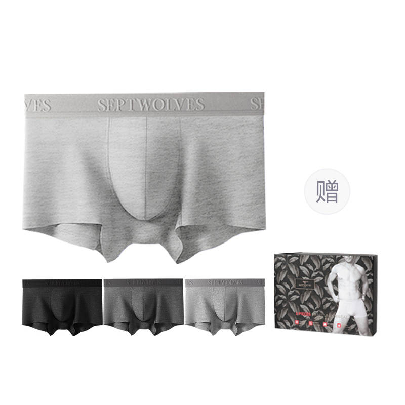 SEPTWOLVES SEPTWOLVES Underwear Gift Box Men's 4 Pack