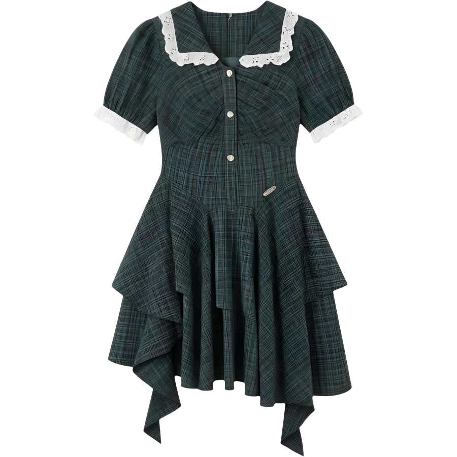 CHARM GLOW Short Sleeved Dress Women's