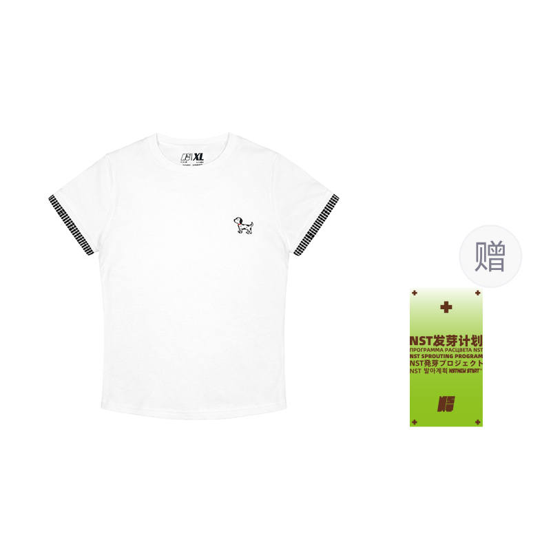 NSTNEW START T Shirts Women's Crew Neck Thin Nipped In Waist
