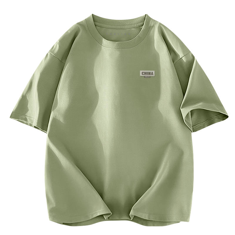 Tonlion T Shirts Unisex Crew Neck Moderate Straight Fit