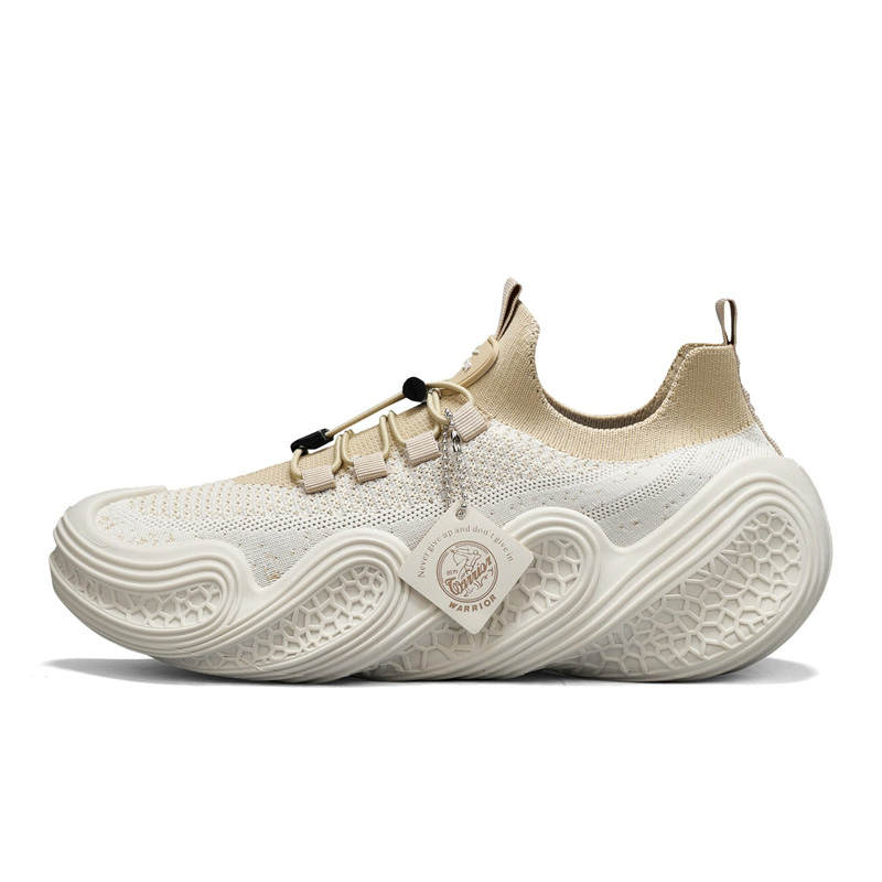 Warrior Cushioning Abrasion Resistant Breathable Height Increasing Low top Casual Shoes Unisex
