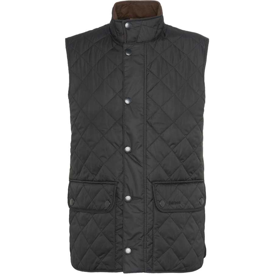 BARBOUR Barbour diamond-quilted logo-embroidered gilet