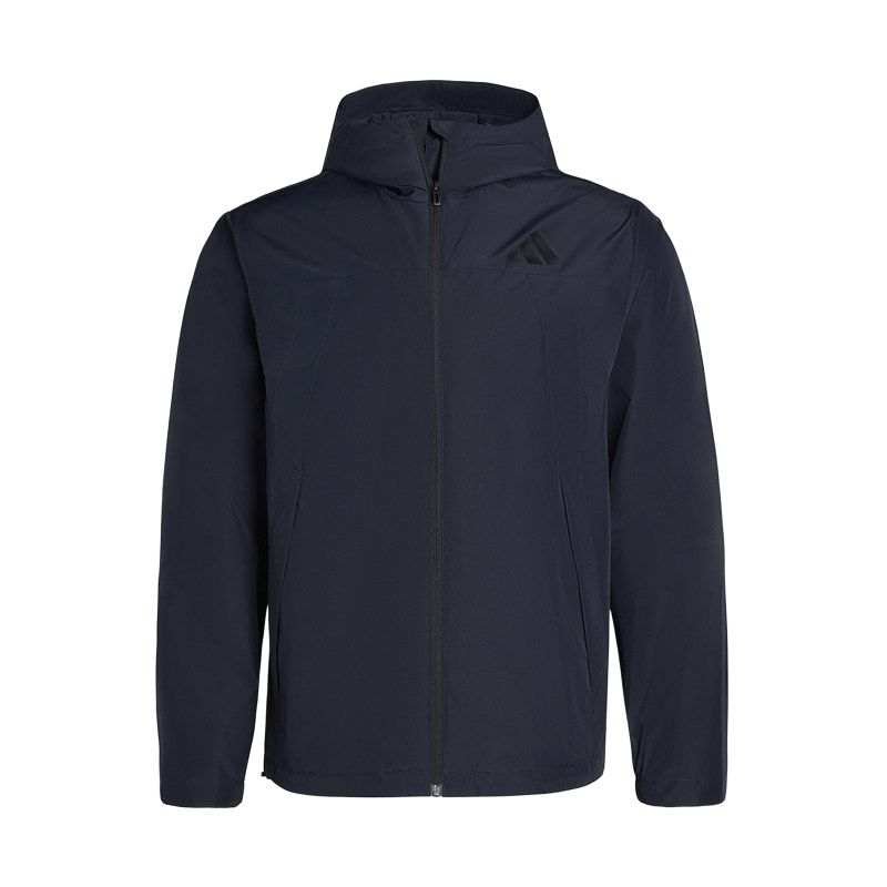 Adidas Adidas Jackets Men's Dark Navy Blue Hooded Non Detachable Moderate Other