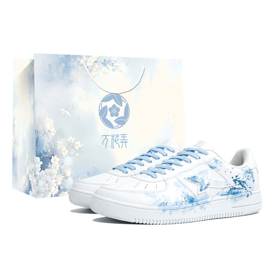 XTEP XTEP Air Force One Abrasion Resistant Coverage Low Top Skateboard Shoes Men's White