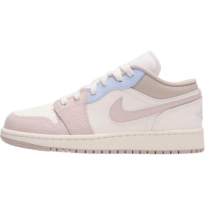 Jordan Jordan Air Jordan 1 Leather Rebound Low top Basketball Shoes Pink White Unisex