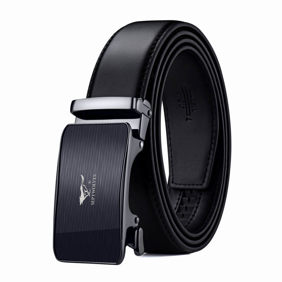 SEPTWOLVES SEPTWOLVES Premium Cow Leather Belt Men's 3.5cm