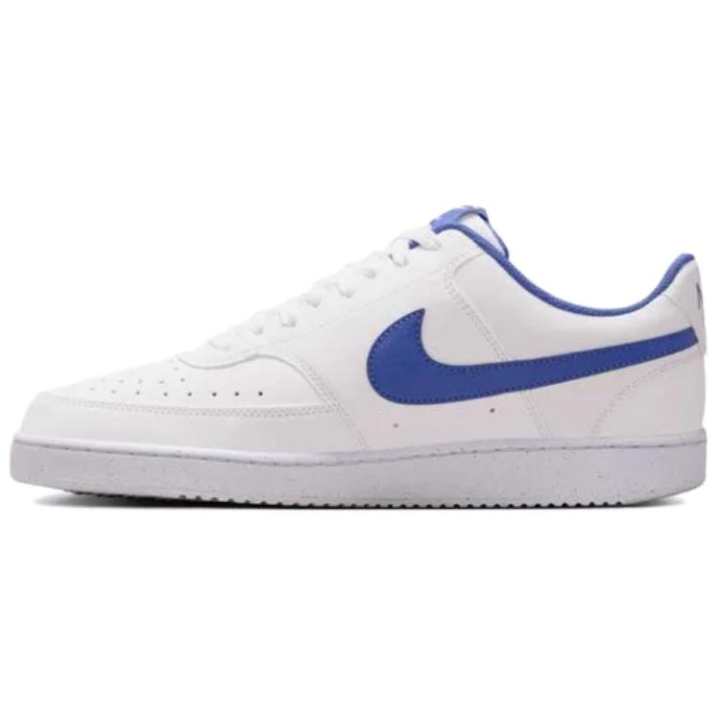 Nike Nike Court Vision Low top Skateboard Shoes Men's White Blue