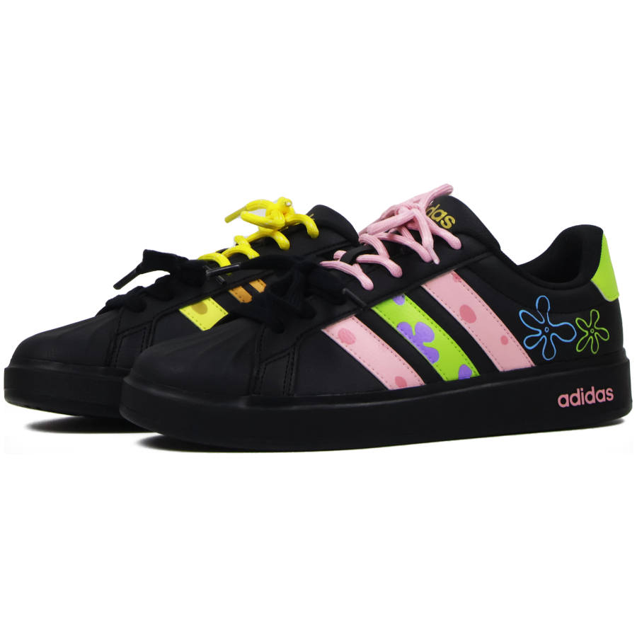 Adidas Adidas STREETTALK Low top Skateboard Shoes Unisex Pink Yellow