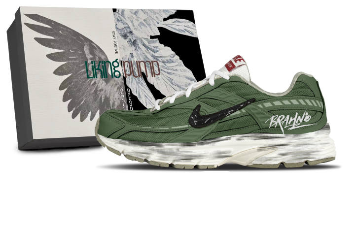 Nike Nike Initiator Trendy Mesh Cushioning Breathable Moisture Wicking Low top Running Shoes Men's