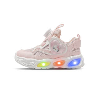 Sanrio x Hello Kitty Synthetic Leather, Textile Cushioning Abrasion Resistant Breathable Low top Kids' Outdoor Shoes