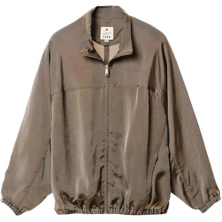 ZARA ZARA Jackets Men's Tan Stand Collar Moderate Pilot