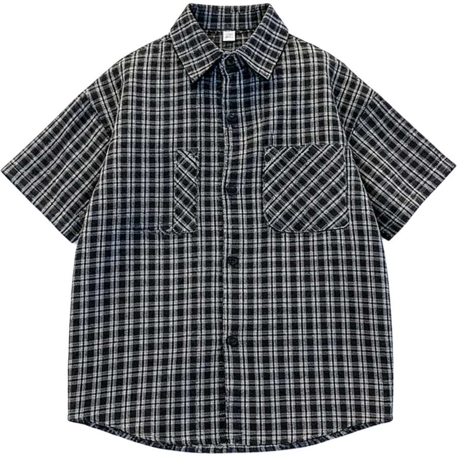 YALU Kids Casual Shirts Shirt Collar Thin