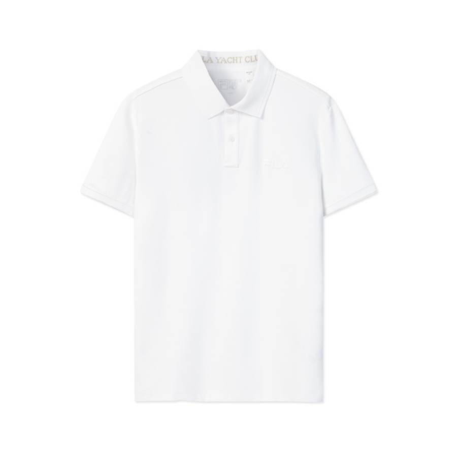 FILA Heritage Polo Shirt Men's Standard White
