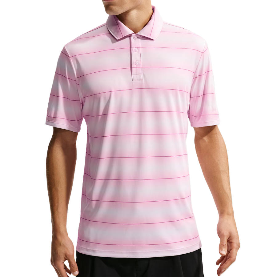 Nike Nike Dri Fit Polo Shirts Men's Pearl Powder Polo Collar Moderate