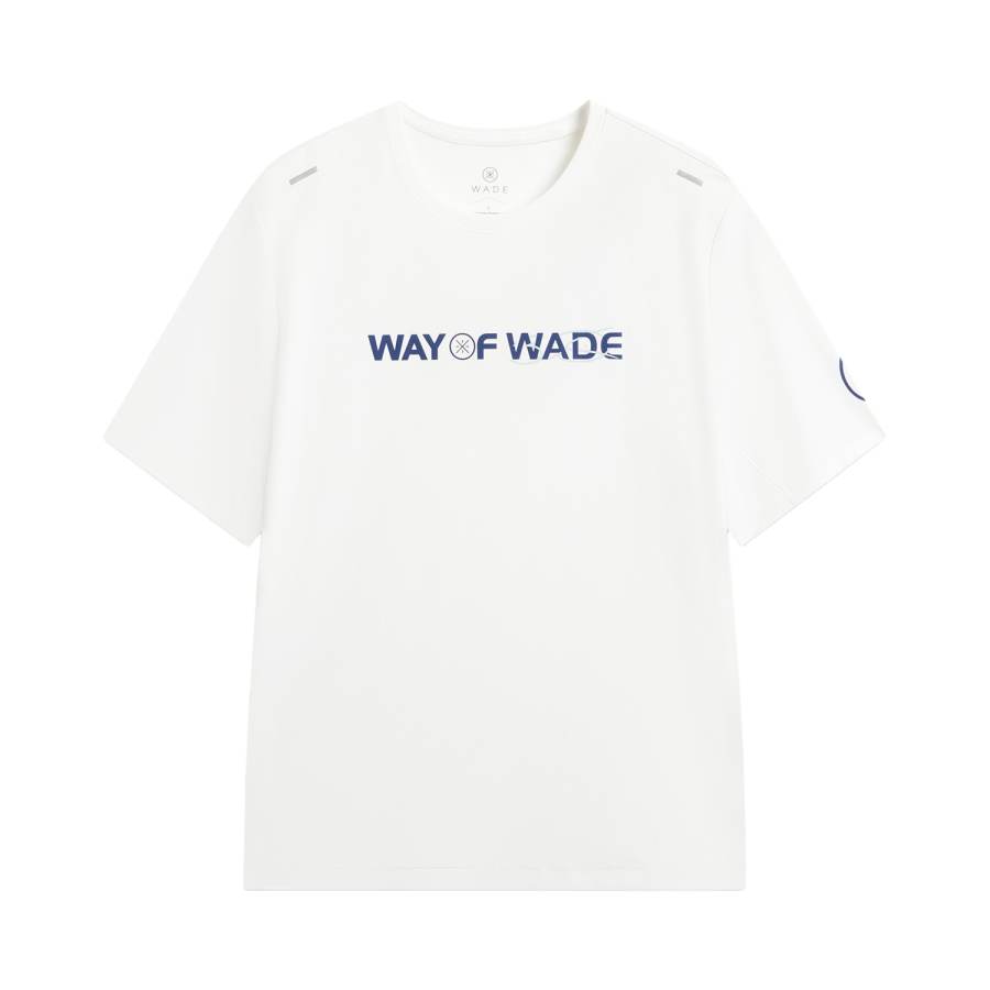 Li-Ning Li Ning Wade T Shirts Men's White Crew Neck Moderate