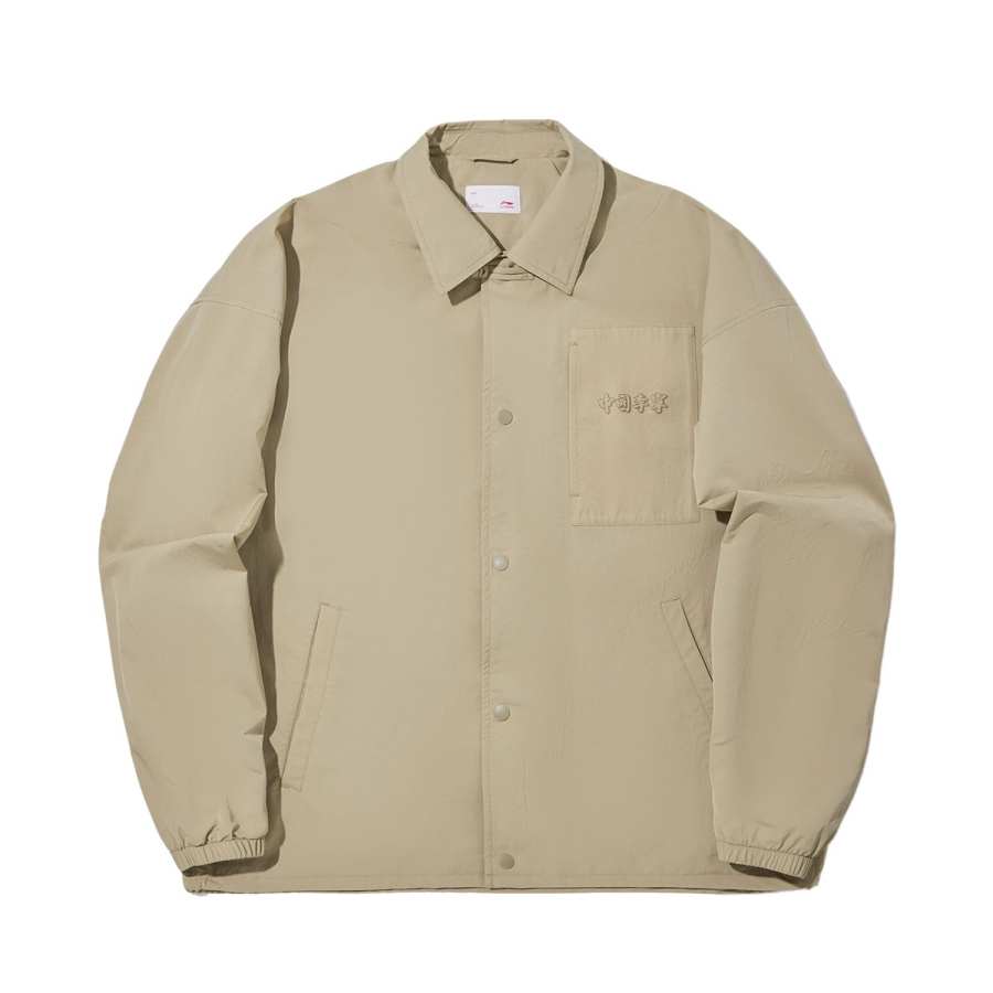 Li-Ning Li Ning Jackets Men's Mole Umber Lapel Moderate Other