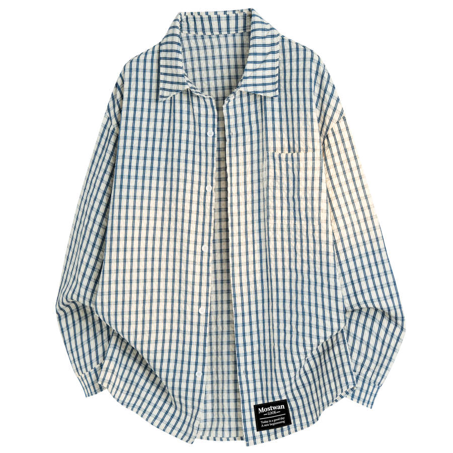 MostwantedLab Shirts Unisex Lapel Moderate Other