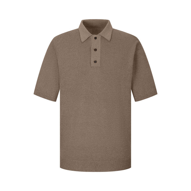 Nice Rice Nice Rice Knitwear Unisex Polo Collar Thin