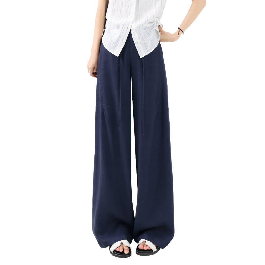 MIIOW Casual Pants Women's Thin Straight Fit Pants