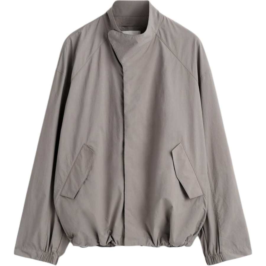 COS COS Jackets Men's Asphalt Gray Stand Collar Moderate Other