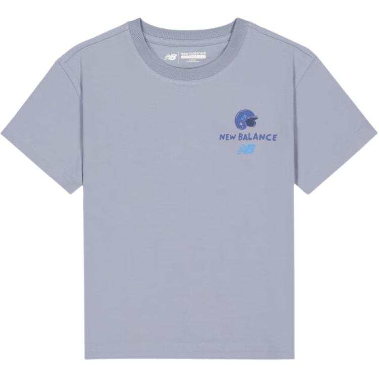 New Balance New Balance Kids T Shirts Crew Neck Moderate