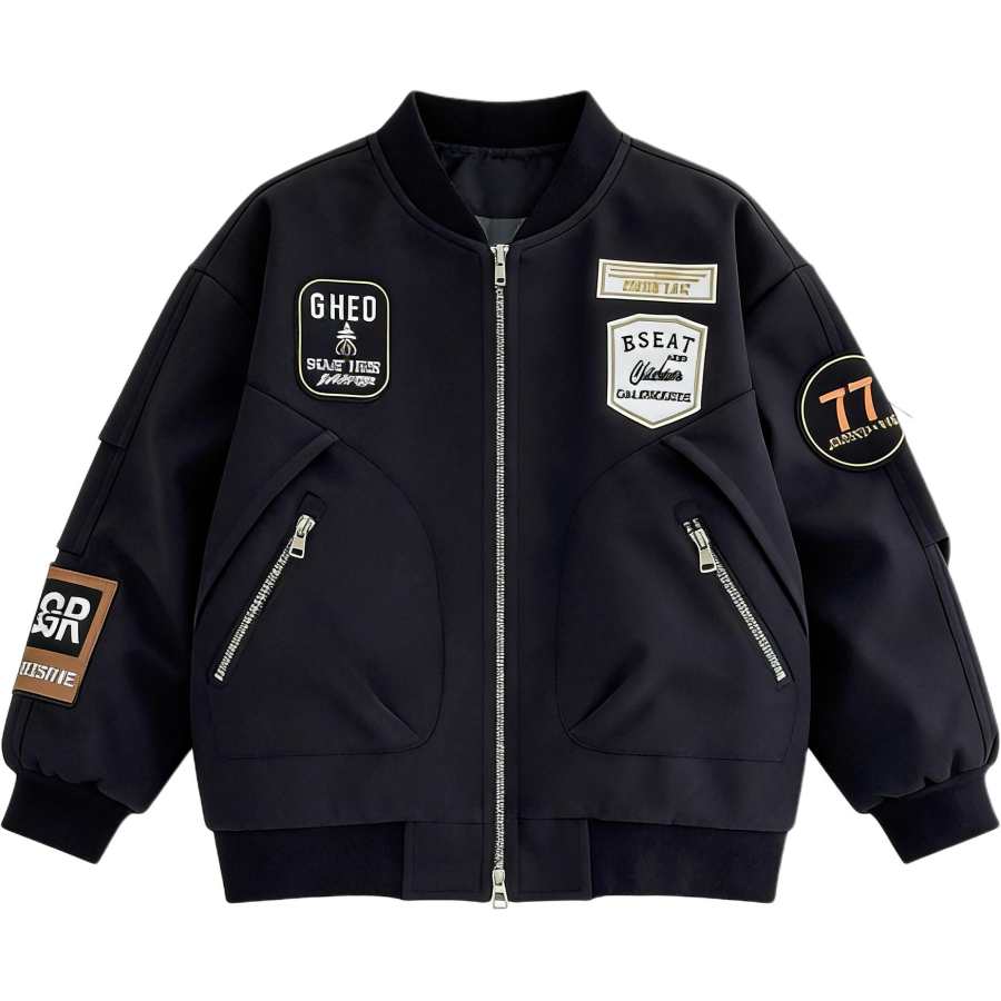 YALU Kids Baseball Jerseys Baseball Collar Thin
