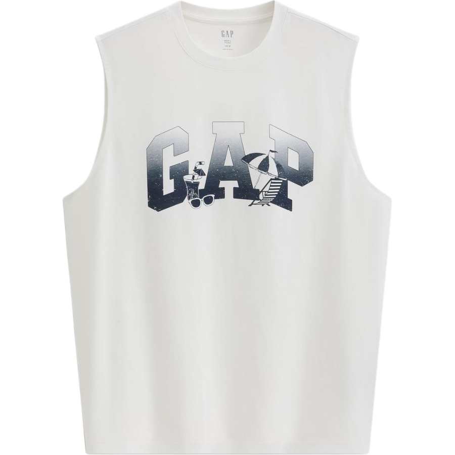 GAP Tank Tops Unisex Crew Neck Moderate Other