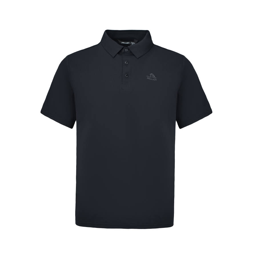 PELLIOT Polo Shirts Men's Polo Collar Thin Straight Fit