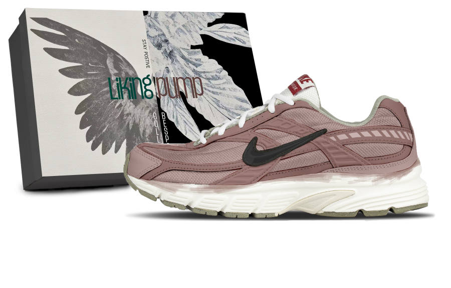 Nike Nike Initiator Mesh Cushioning Abrasion Resistant Breathable Low top Casual City Commuting Running Shoes Men's Pink